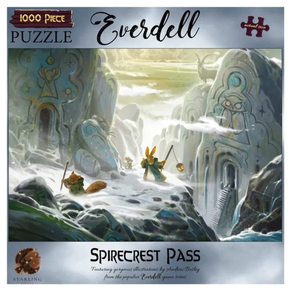 Jigsaw Puzzle: Everdell - Spirecrest Pass (1000 Pieces)