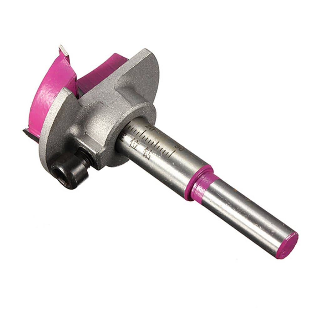 New Arrival 1PC Cemented Carbide 35mm Woodworking Drill Bit Hinge Cutter Boring Forstner Bit Tipped Drilling Tool High Quality