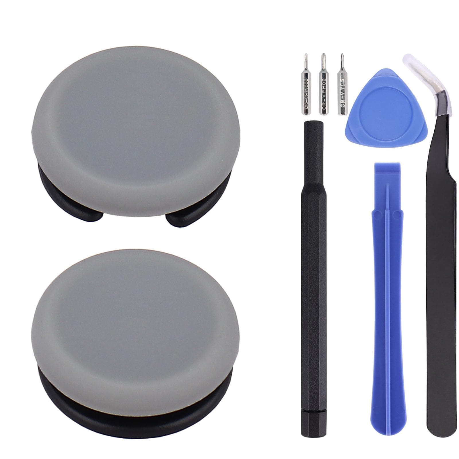 2Pcs Analog Stick Cap Replacement 3D Joystick Cover for 2DS 3DS 3DSXL 3DSLL New 3DS New 3DSXL New 3DSLL Controller