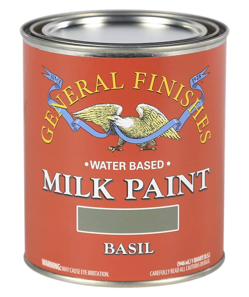 Water Based Milk Paint, 1 Quart, Basil
