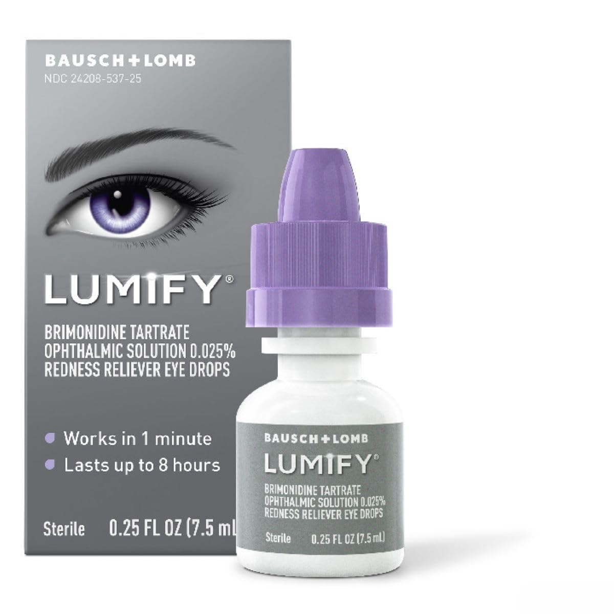 Redness Reliever Eye Drops- 0.25oz (7.5ml)