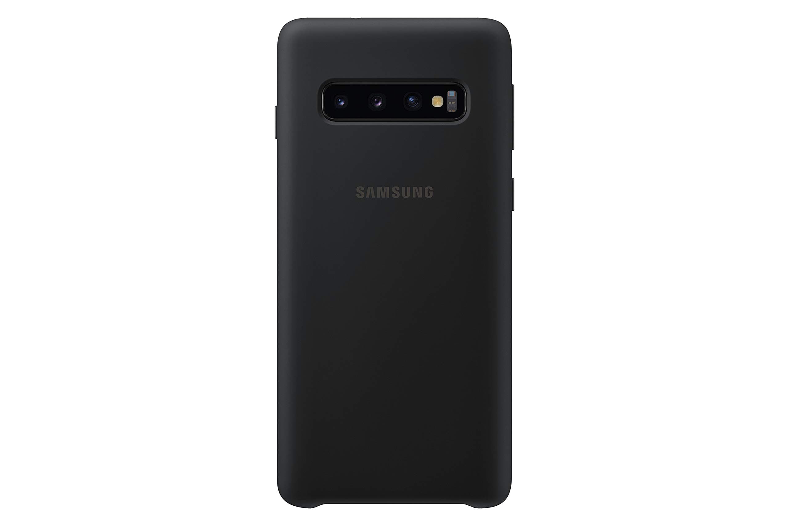 EF-PG973TBEGUS Galaxy S10 Silicone Case, Black