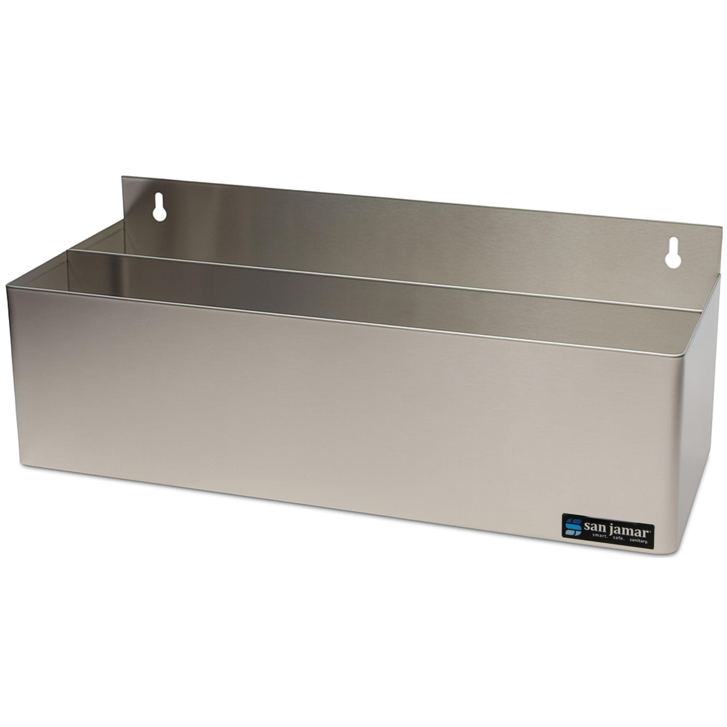 San Jamar Speed Rails Double Rails with 10 Quart Capacity for Kitchen, Bar, and Restaurants, Stainless Steel, 10 Quarts, Silver