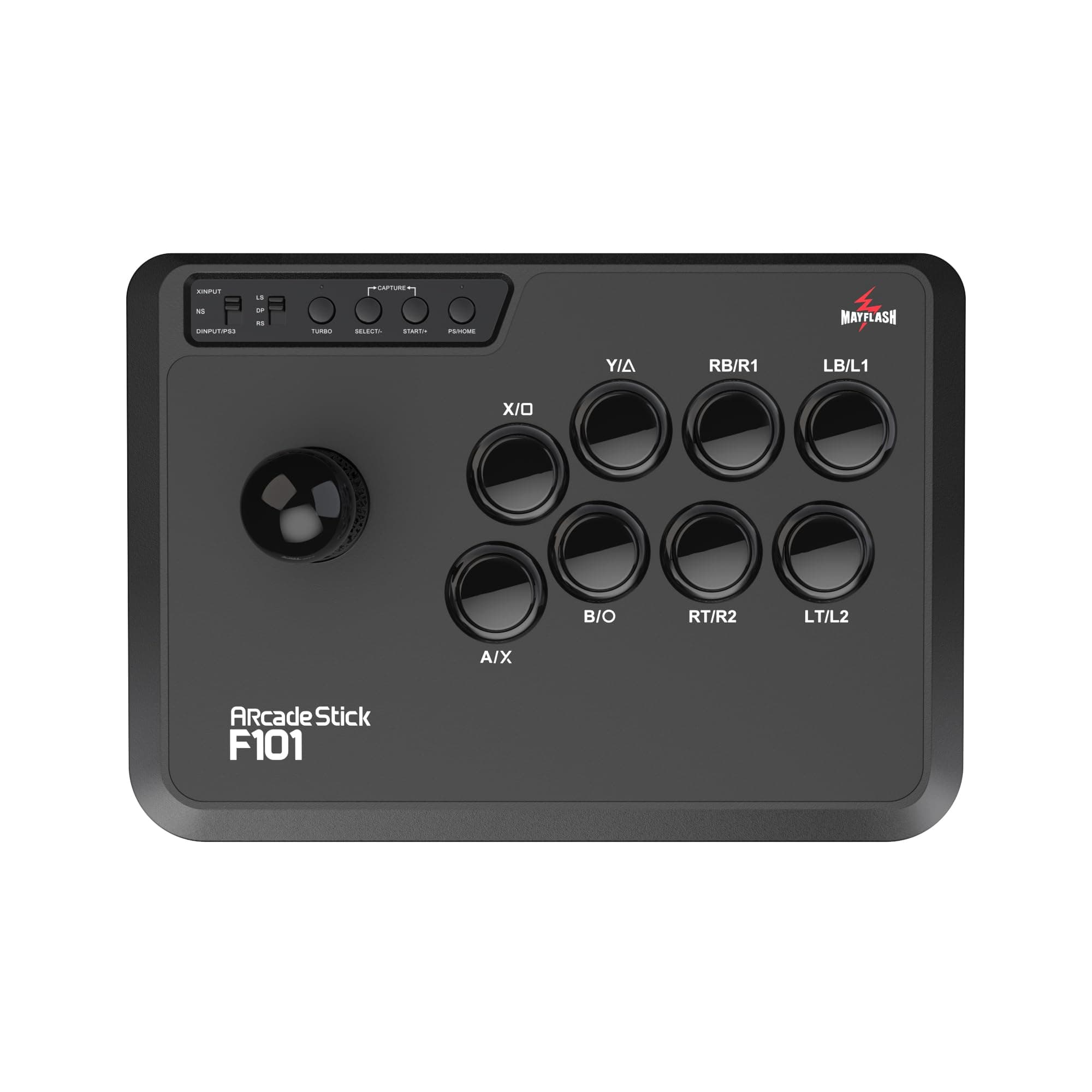 May Flash Arcade Stick F101 for Nintendo Switch/PC/PS3/Android/Neogeo Mini