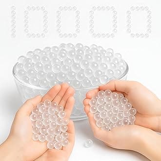 - 1 Packet Gel Water Balls/Water Beads/Refill Water Bead/Gel Blaster Ammo/Water Balls for Gun/Gel Balls for Kids/Gel Blaster Balls in Bottle/7-8mm Non-Toxic Water Beads Gel Guns(10000 White)
