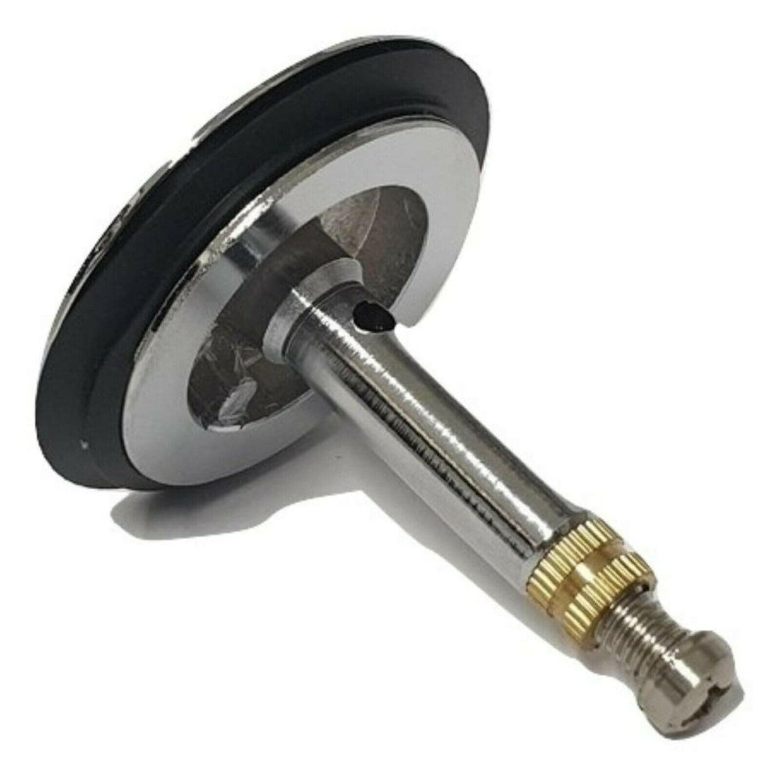 E2trade 調節可能なバス 47mm ポップアップ廃棄物プラグのみ フラットシールクローム付き