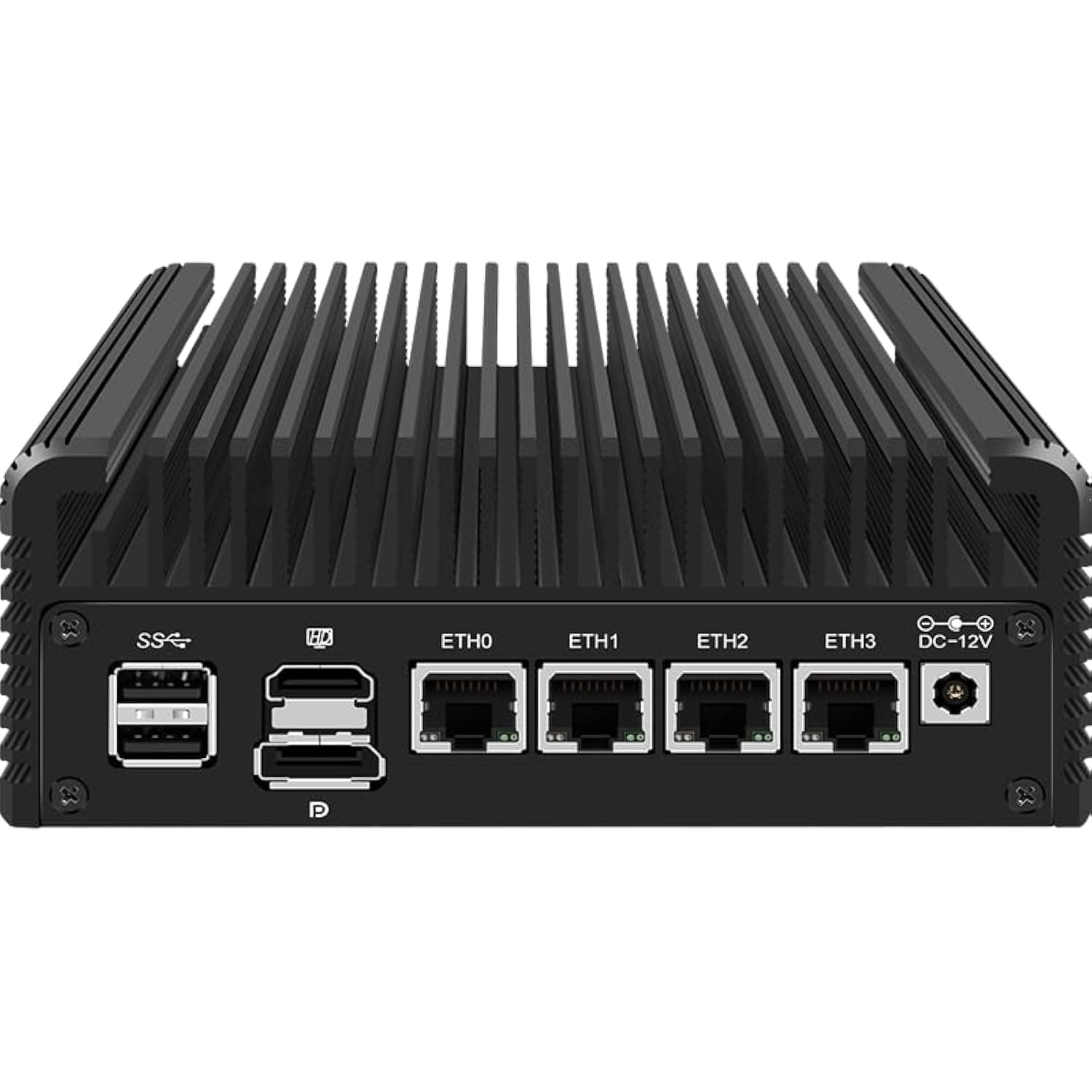 CWWK Firewall Mini PC Intel N Series N100, DDR5 N0 RAM N0 SSD,4 x 2.5GbE i226V LAN,Micro Router Appliance,AES-NI,OPNsense