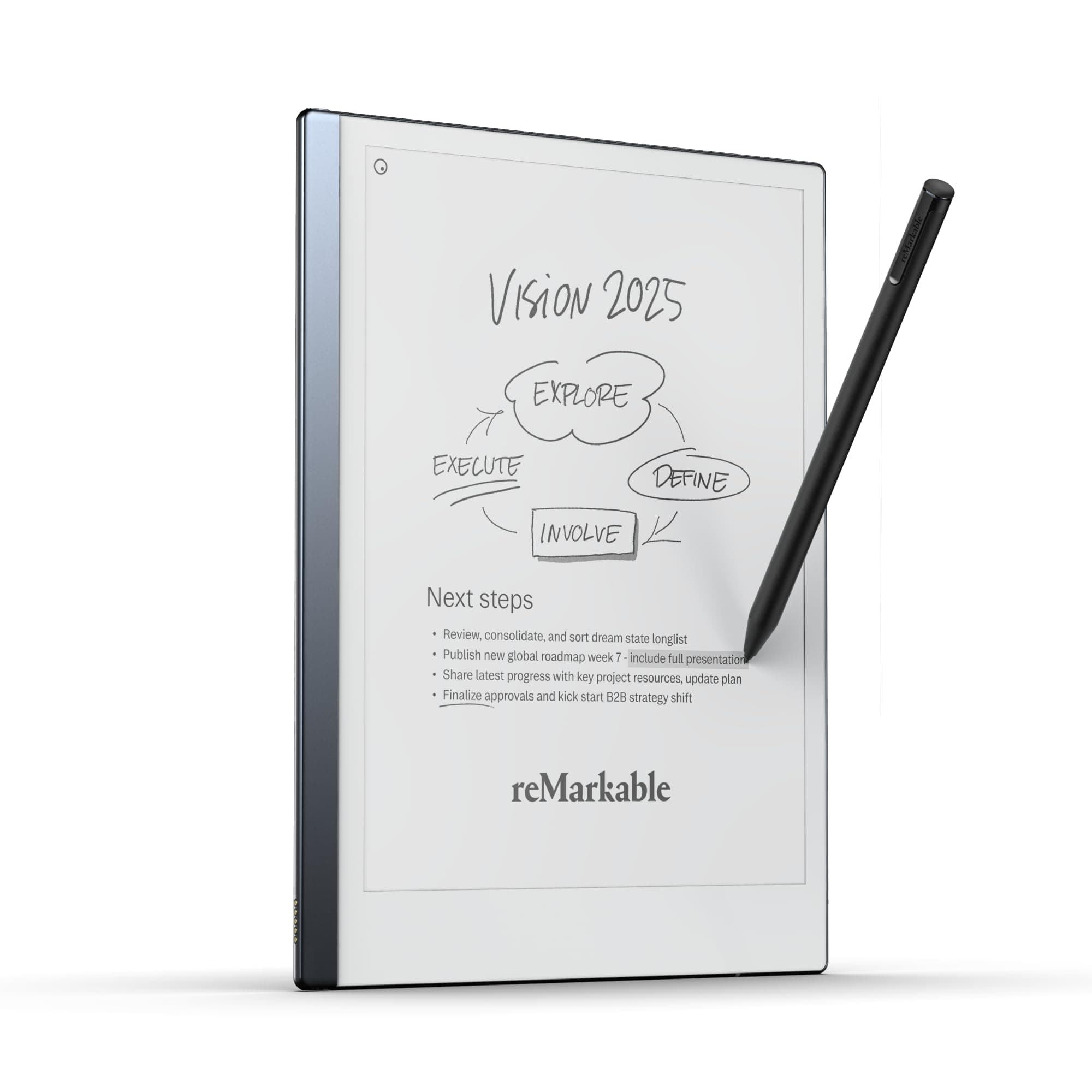 2 Bundle | 10.3'' reMarkable 2 Paper Tablet and Marker Plus Pen with Built-in Eraser