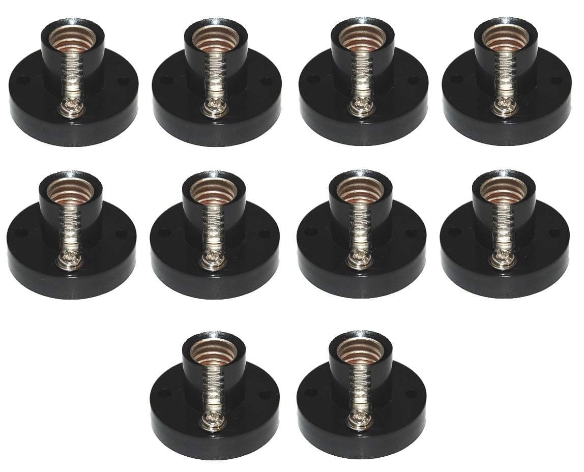LC20505-10B Bulb Holder, Bulb Socket, E10 (Pack of 10)