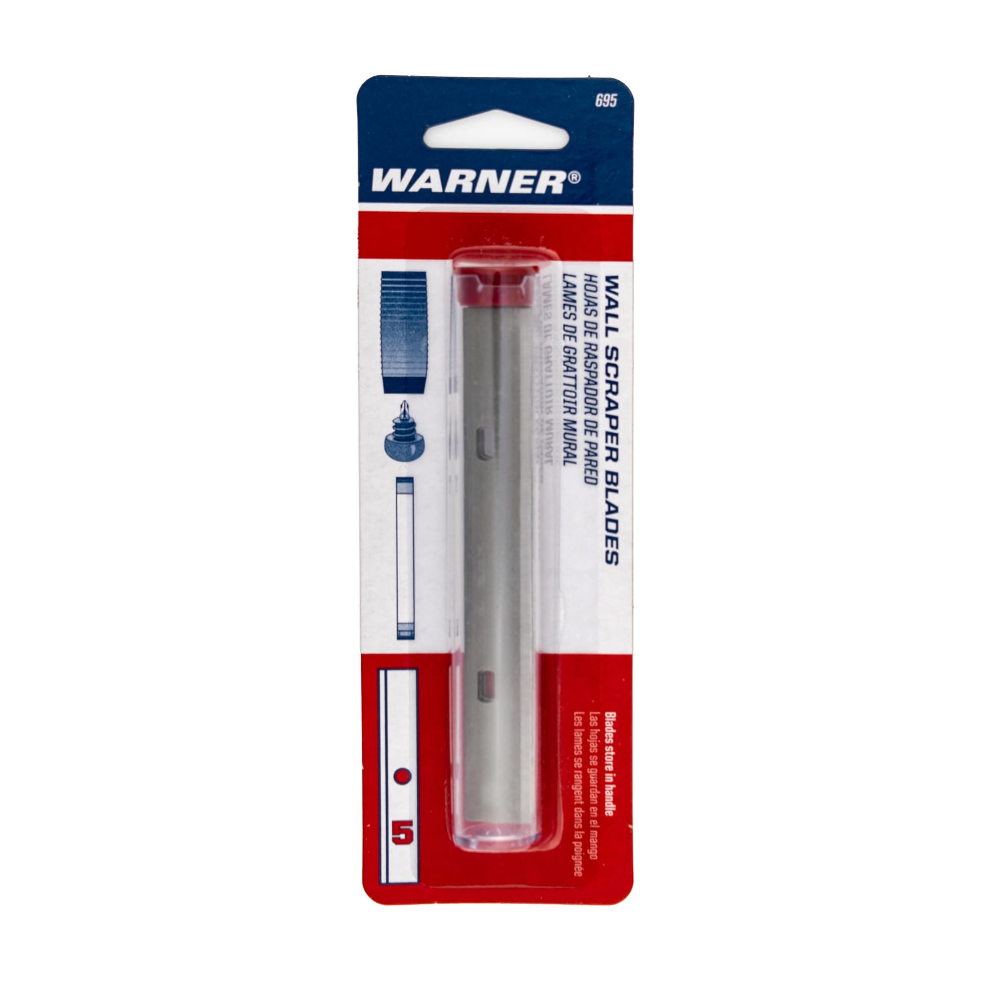 5-PACK 4" Replacement Blades