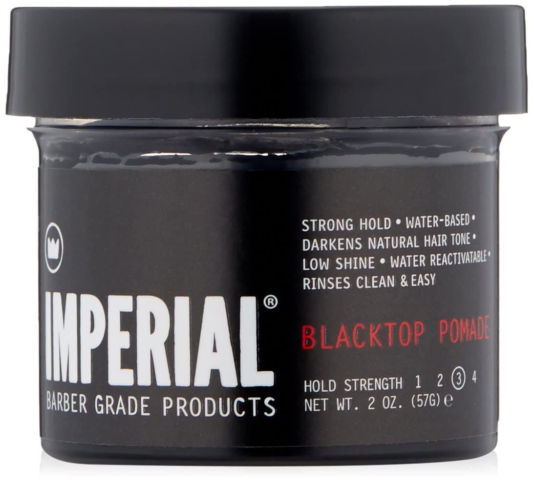 Imperial Barber Pomade, Blacktop, 2 oz