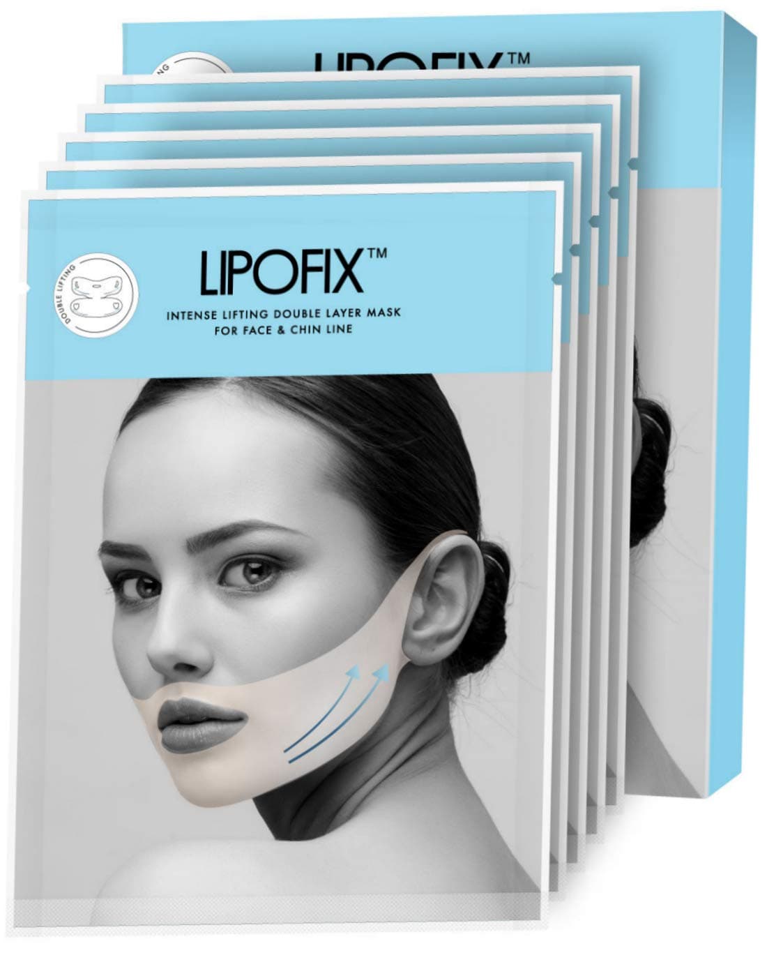 Double Chin Reducer Intense Lifting Double Layer Mask 5 masks … …