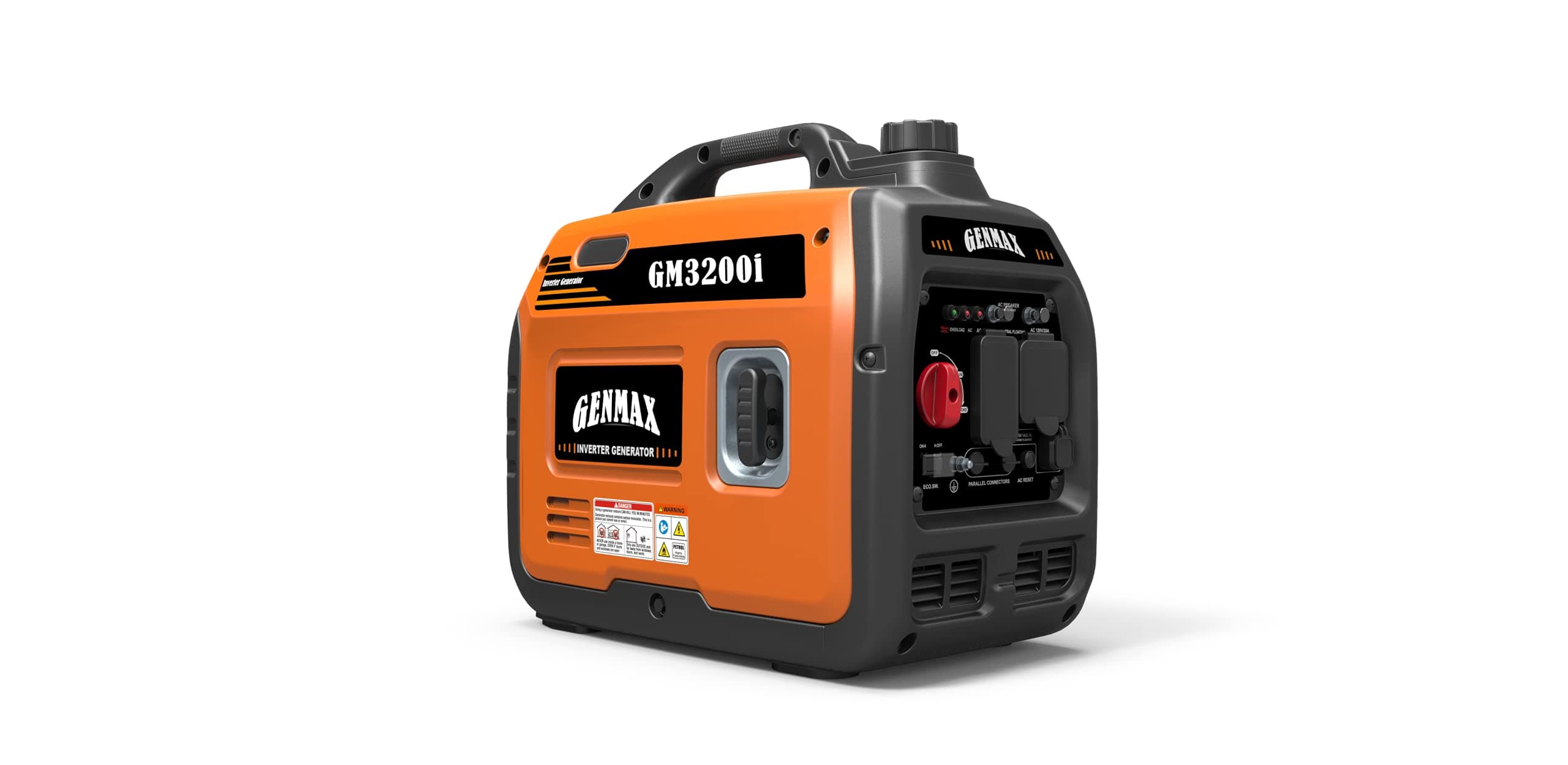 GENMAX Generator,EPA Compliant, Eco-Mode Feature, Ultra Lightweight for Backup Home Use & Camping