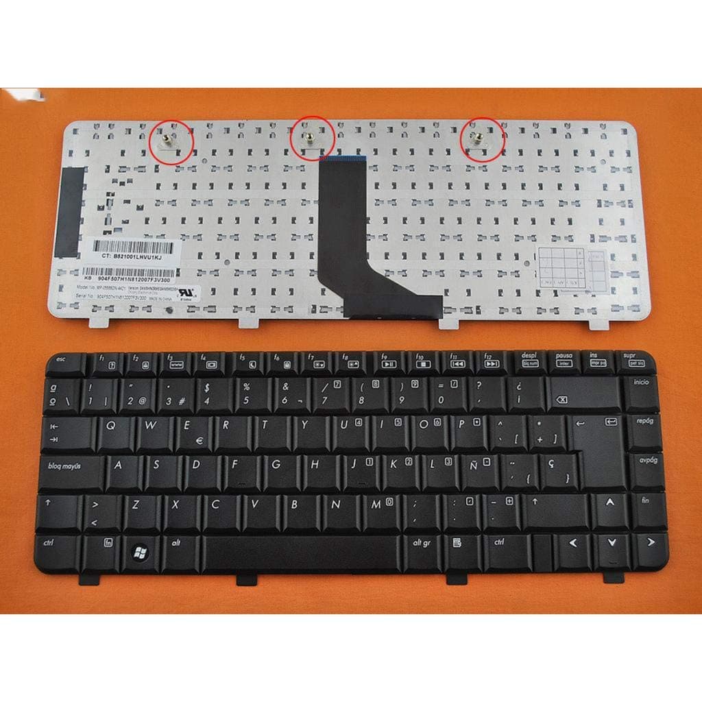 Replacement Laptop Keyboard for Hp Pavilion Dv2000 Dv2000Cto Dv2000T Spanish Layout