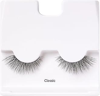 KISS Lash Couture LuXtensions Collection False Eyelashes, Flat Lash Technology, Super Slim Lash Band, Real Lash Extension Fibers, Reusable, Contact Lens Friendly Strip Lashes, Style 'Classic', 1 Pair