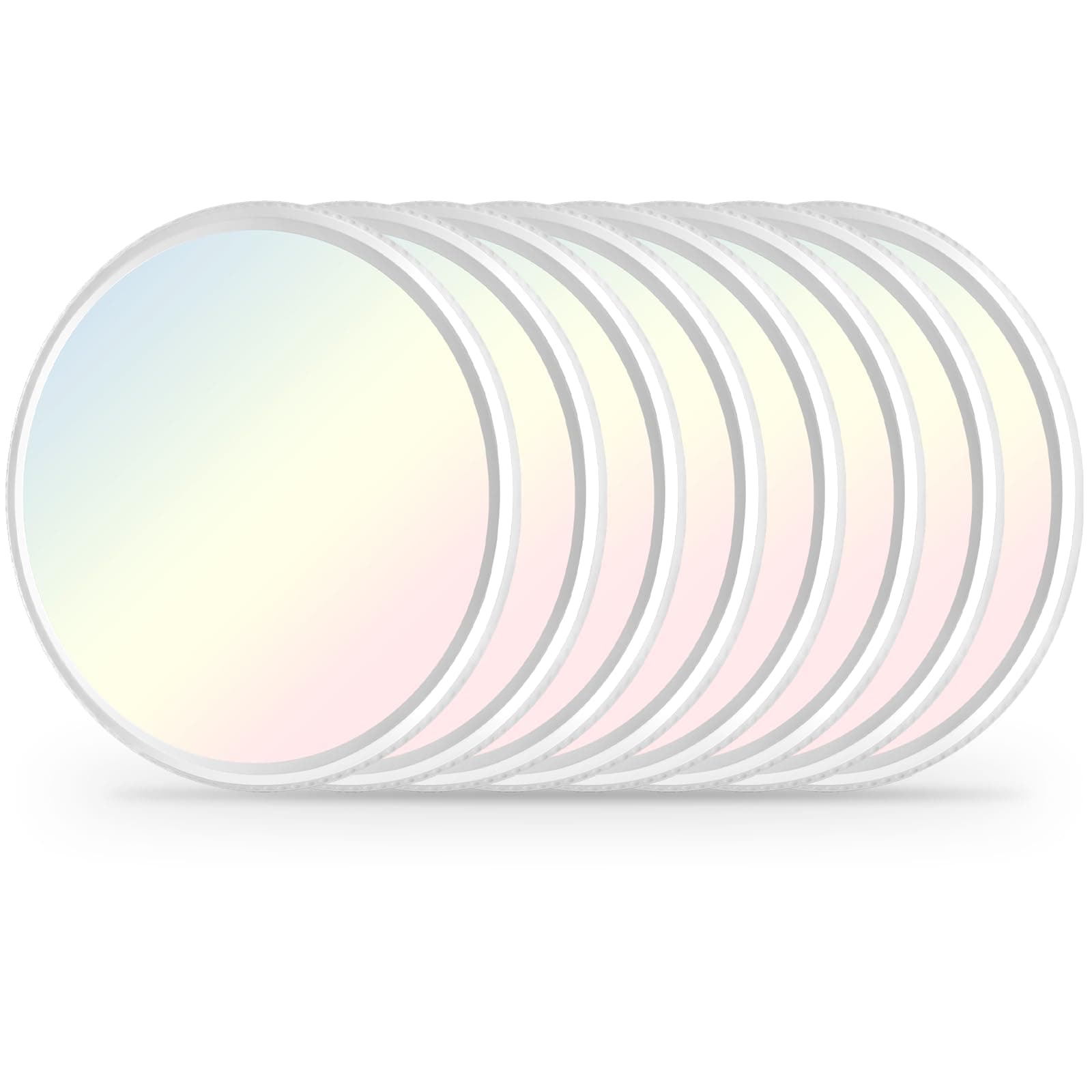 - LED Ceiling Light, 9 Inch Led Flush Mount Ceiling Light 2800LM 3000K/4500K/6000K 3CCT Dimmable for Kitchen,Bedroom,Living Room(8 Pack, White)…