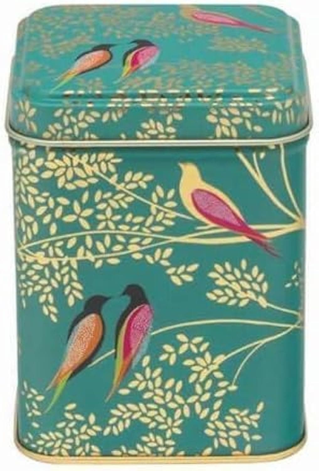 Sara Miller Birds Square Box - Green