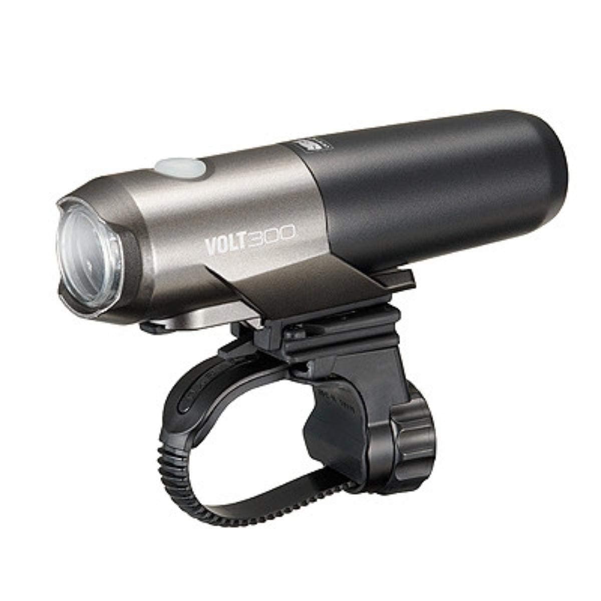 CAT EYE - Volt 300 Rechargeable Headlight with Helmet Mount