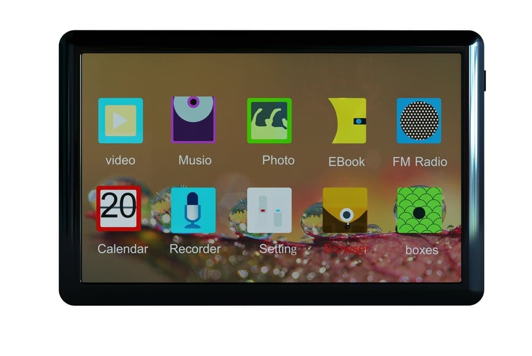 4gb Mp3/mp4/mp5 Player with 4.3 Inch Touch Screen - Black