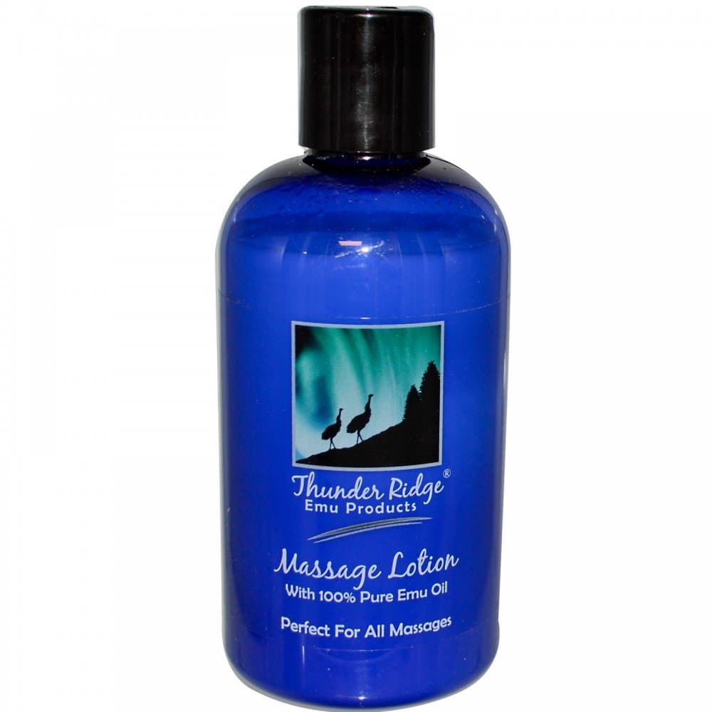 Thunder Ridge Emu Products Massage Lotion 8 Oz