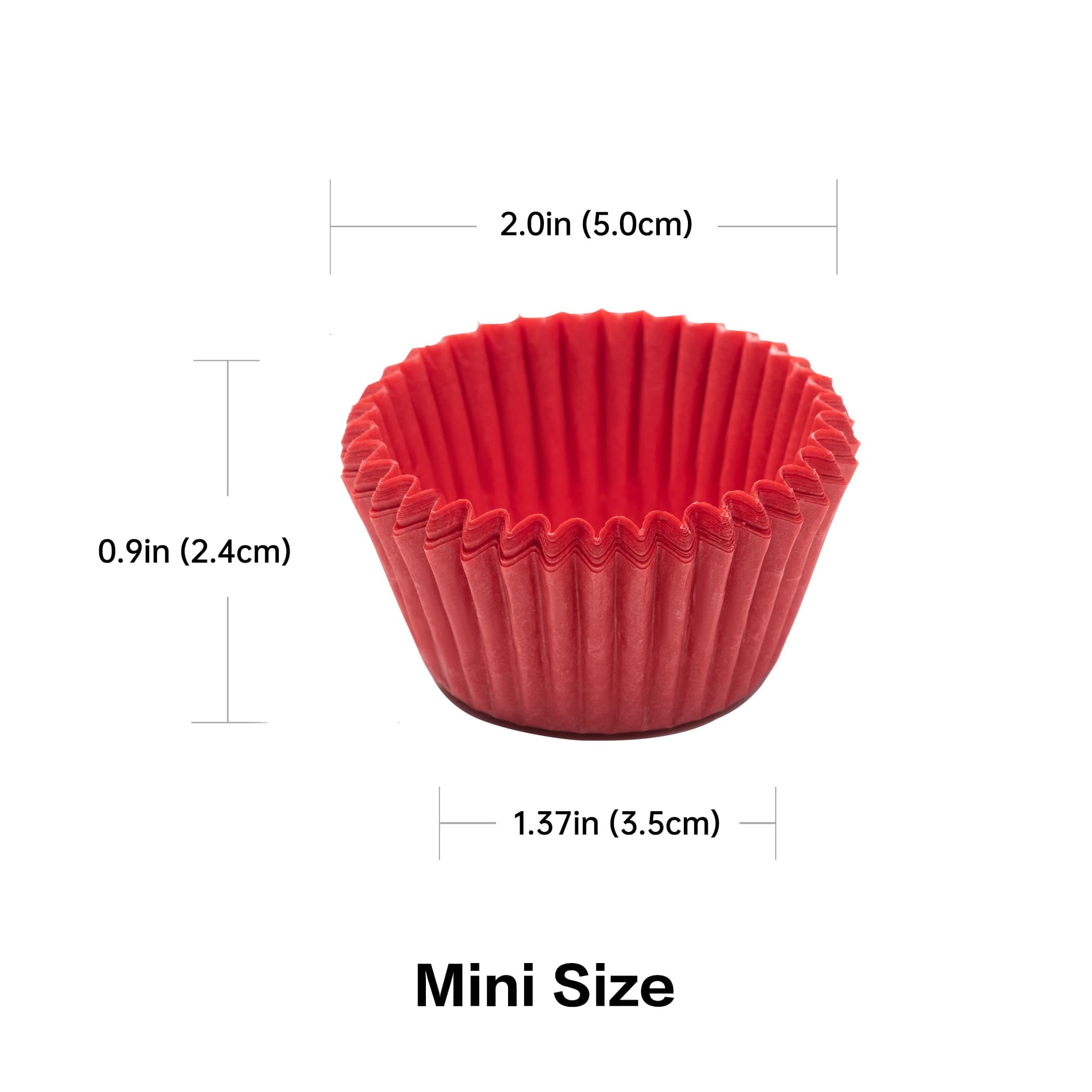 400pcs Rainbow Mini cupcake liners for baking,parchment mini muffin liners for Mini Cupcake Pans, food grade Christmas Cupcake Liners for Christmas Decorations