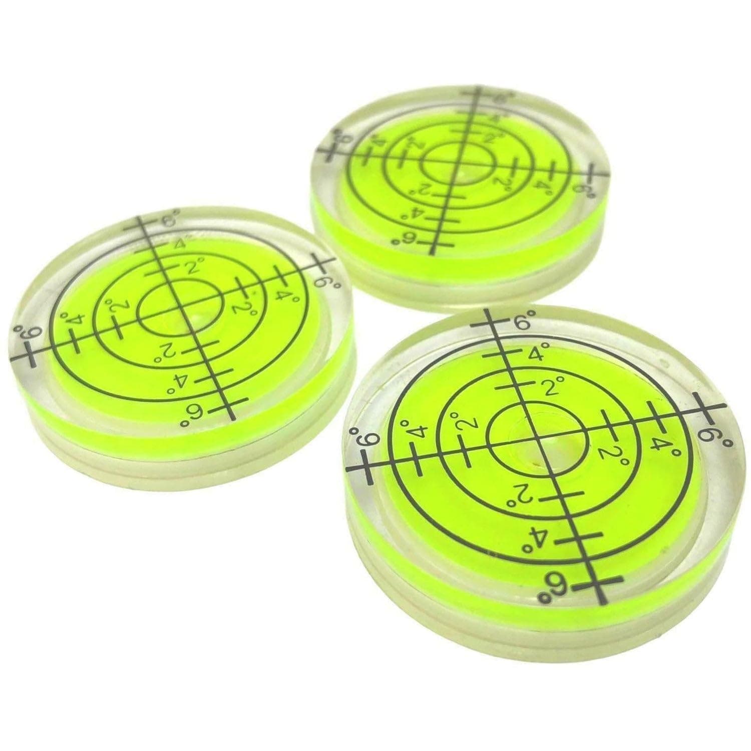 3 x 32mm Precision Bullseye Bubble Spirit Level