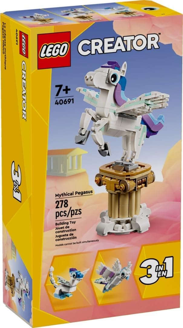 Creator 3 in 1 Mythical Pegasus - 40691