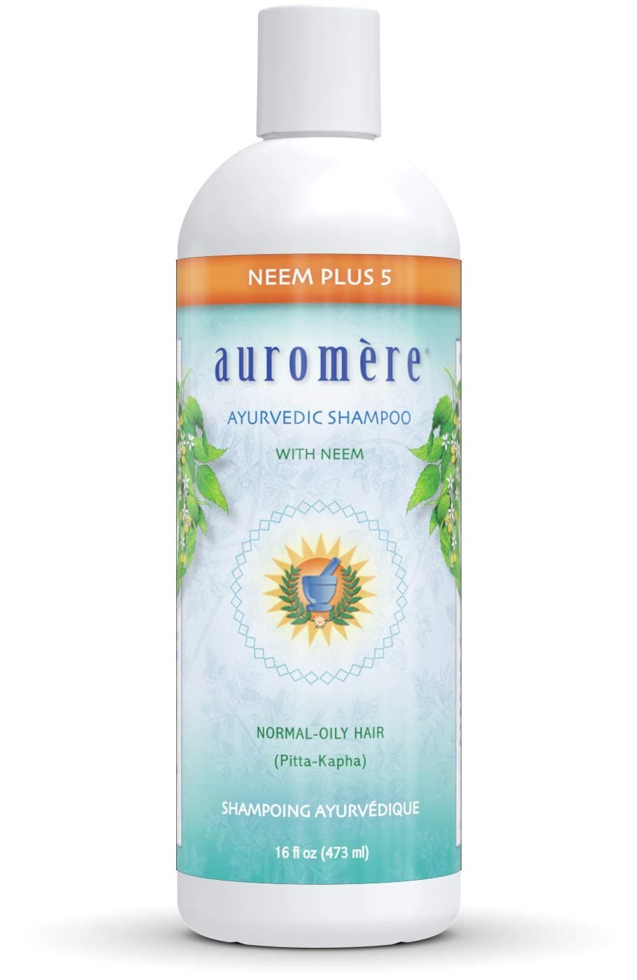 Auromere Shampoo Neem Plus 5, Herb 16 Fl Oz