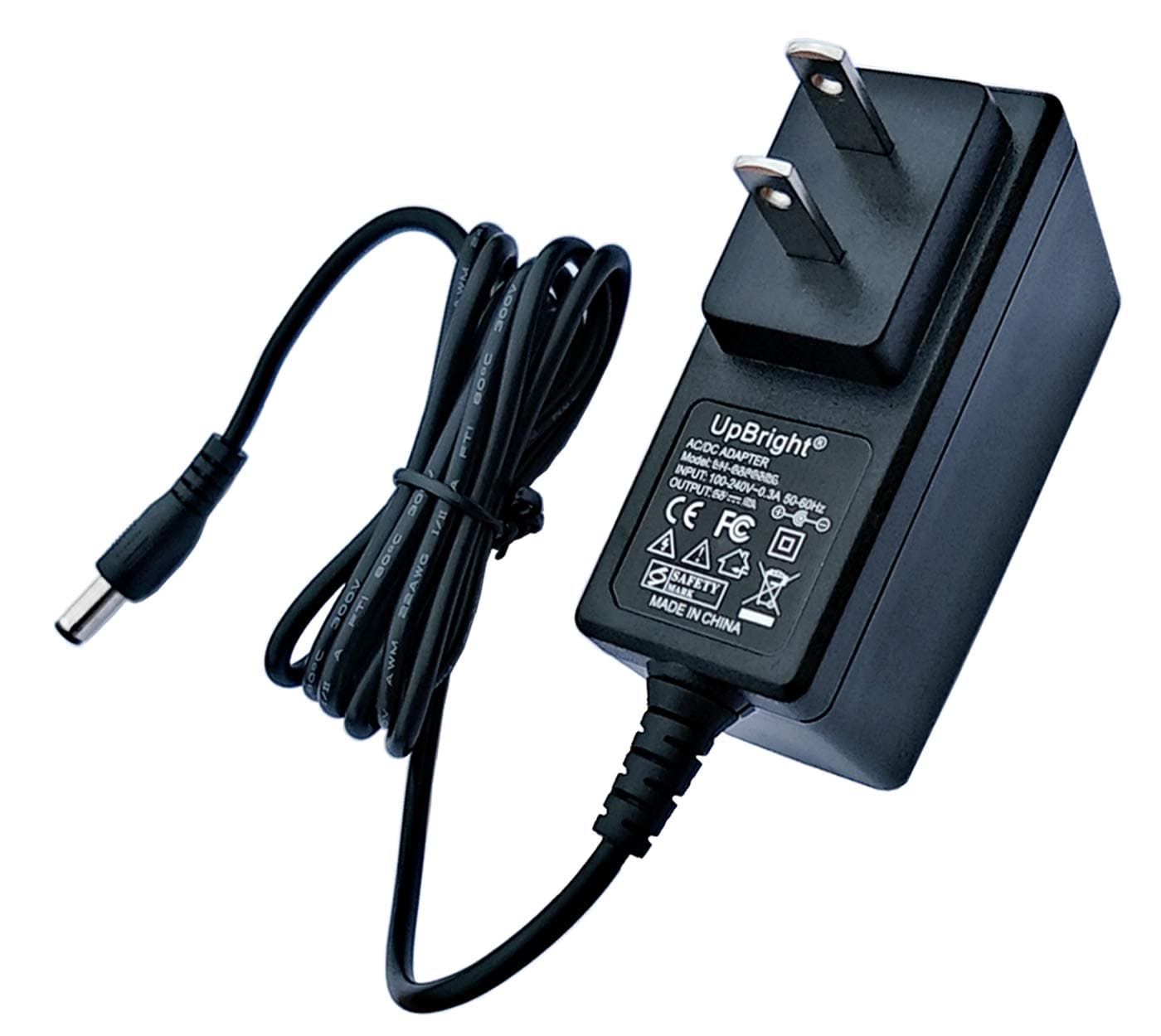 UpBright 9V AC/DC Adapter Compatible with IK Multimedia iRig Pro Duo Studio Suite 2-Ch Audio/MIDI Interface IP-IRIG-PRODUO IP-IRIG-PRODUOIO-in 9VDC 500mA Power Supply Cord Charger w/Center Negative