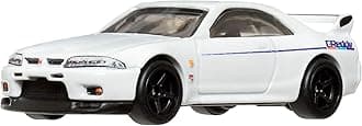 Hot Wheels Premium Nissan Skyline R-33, Car Culture Circuit Legends Vehicles for Kids 3 Years Old & Up and Adult fans and Collectors, Premium Collection of Car Culture 1:64 Scale Vehicles, HRV99