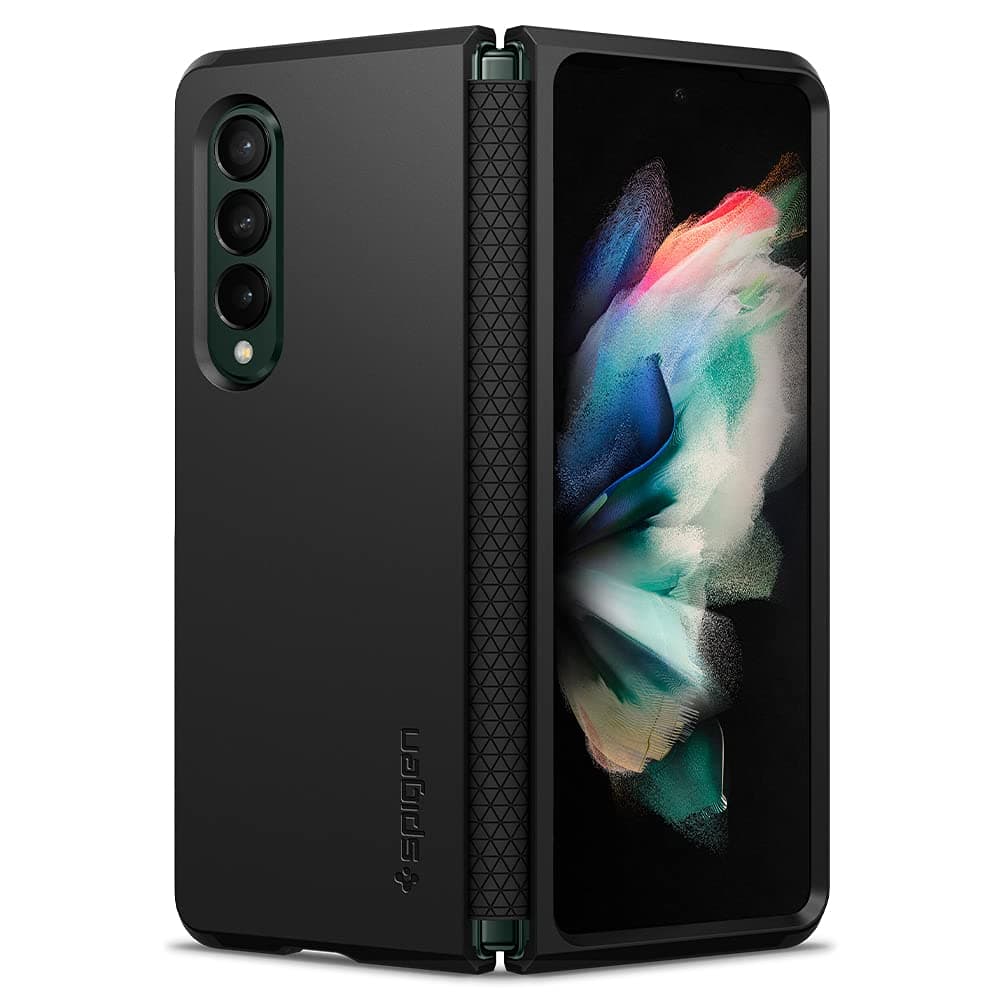 Spigen Tough Armor [Hinge Protection Technology] Designed for Galaxy Z Fold 3 5G Case (2021) - Black