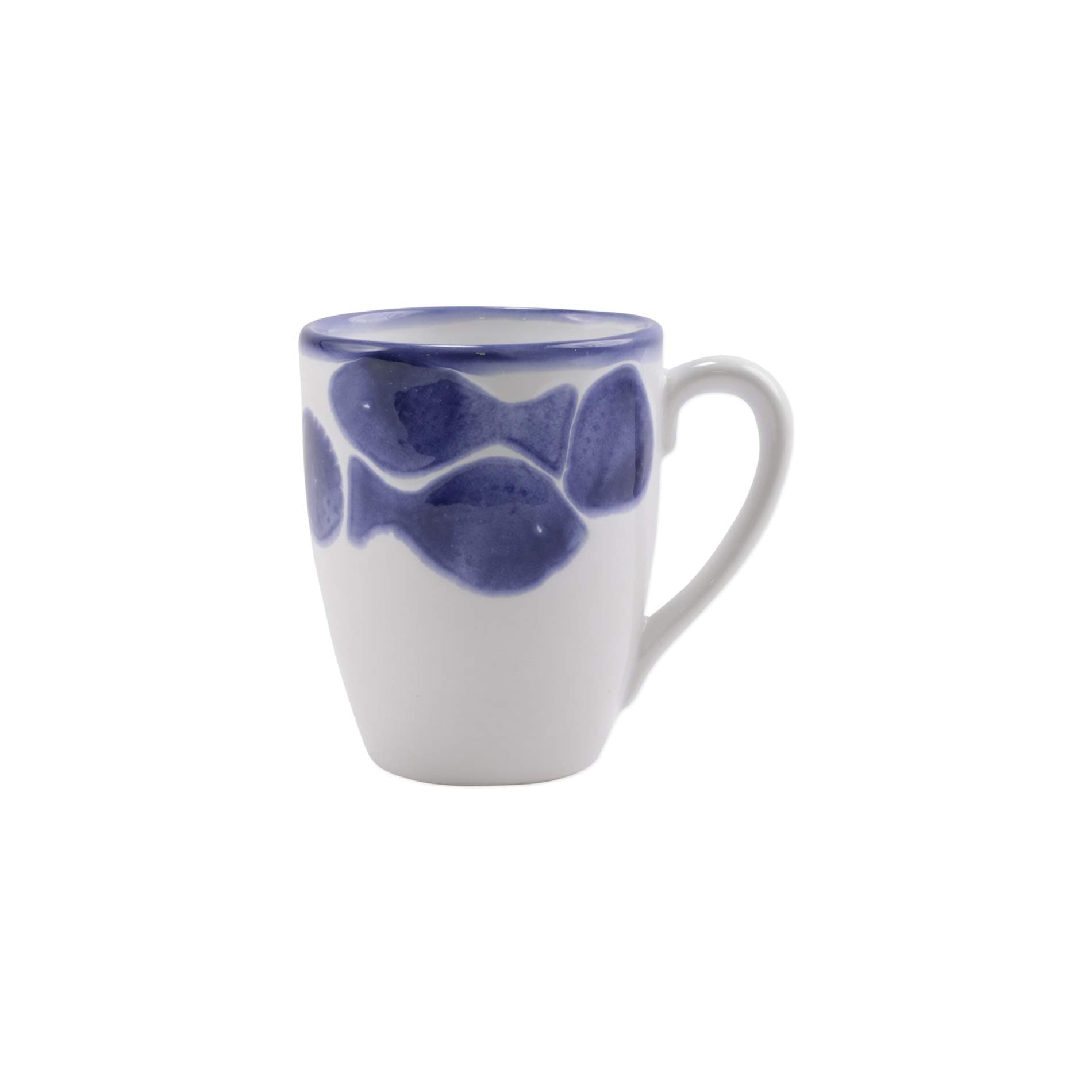 Vietri Viva Santorini Fish Mug