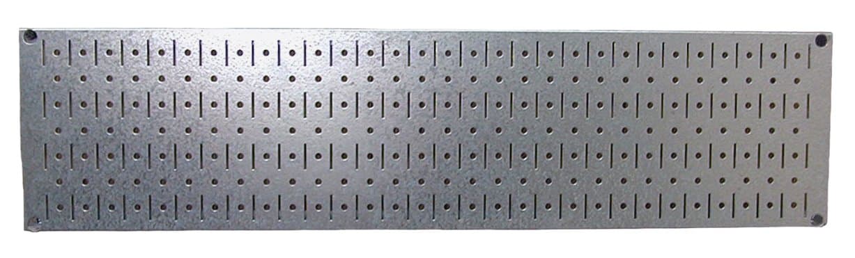 Horizontal 32in Wide x 8in Tall Single Pegboard