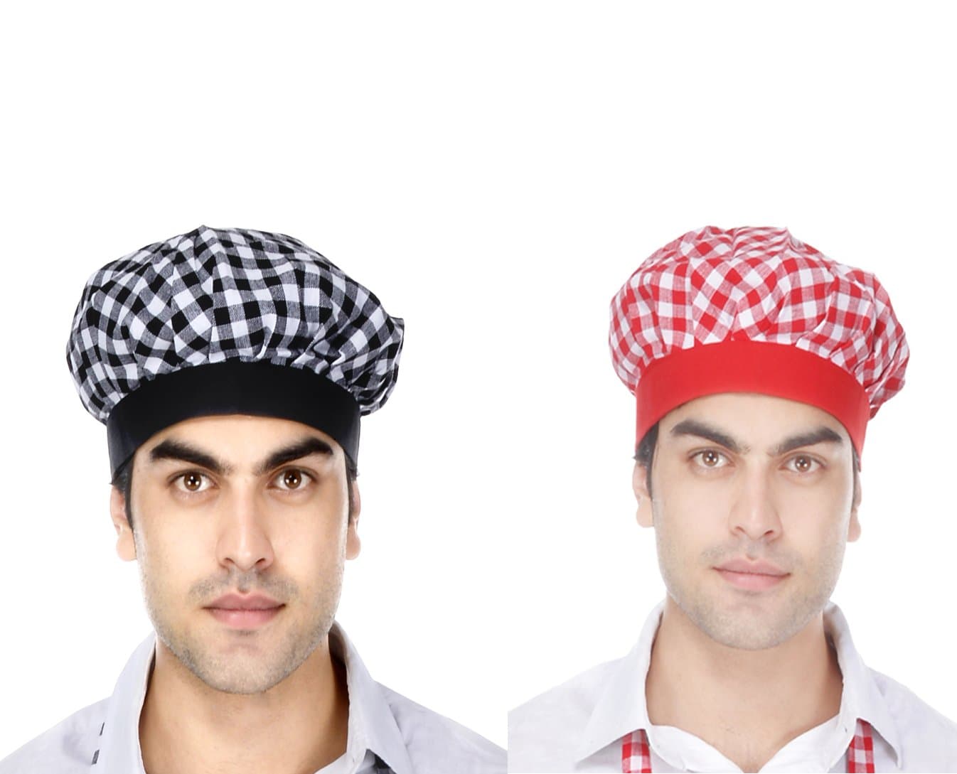 Chef Cap Cum Hat Pack of 2