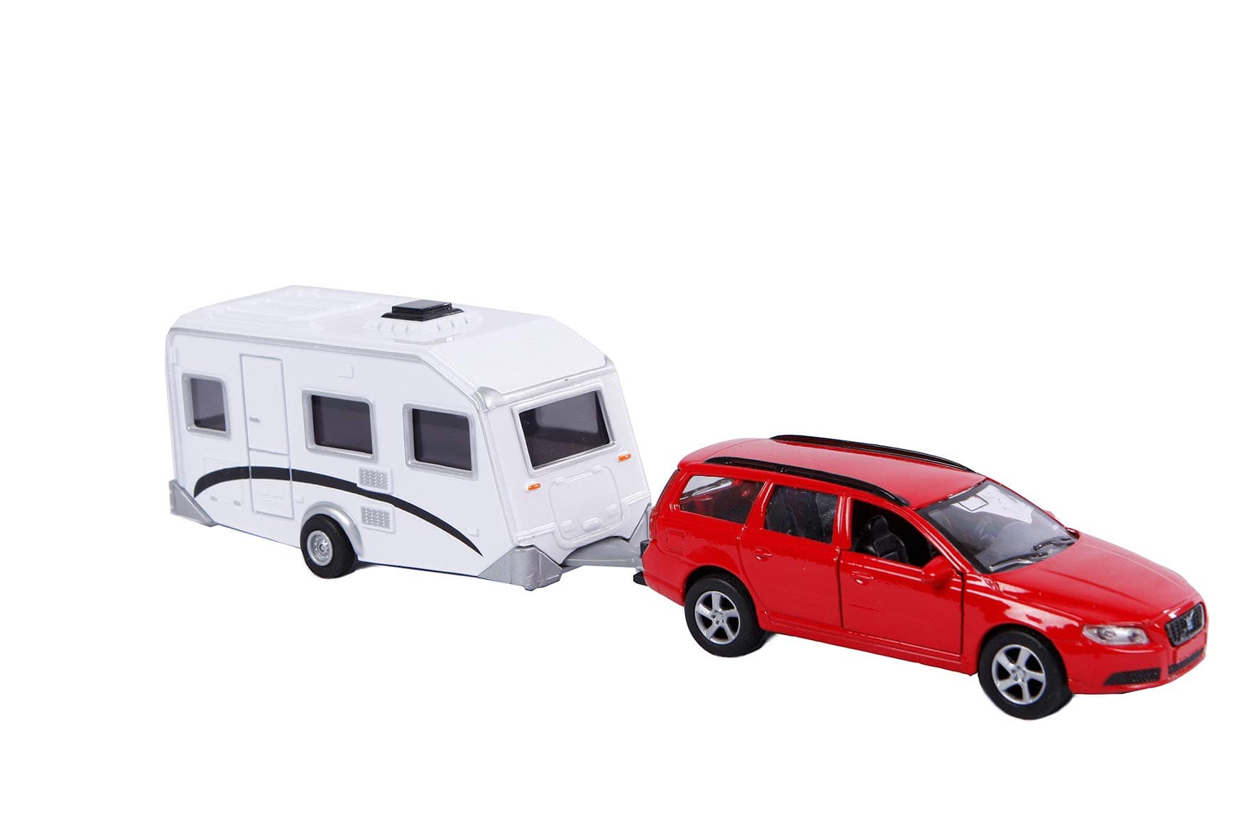 Kids Globe Volvo V70 With Caravan