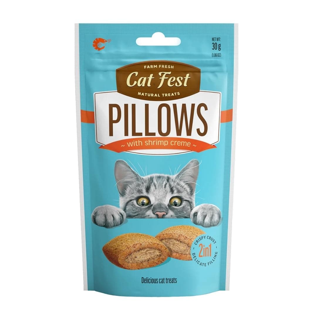 Cat Fest Pillows With Shrimp Cream 30g