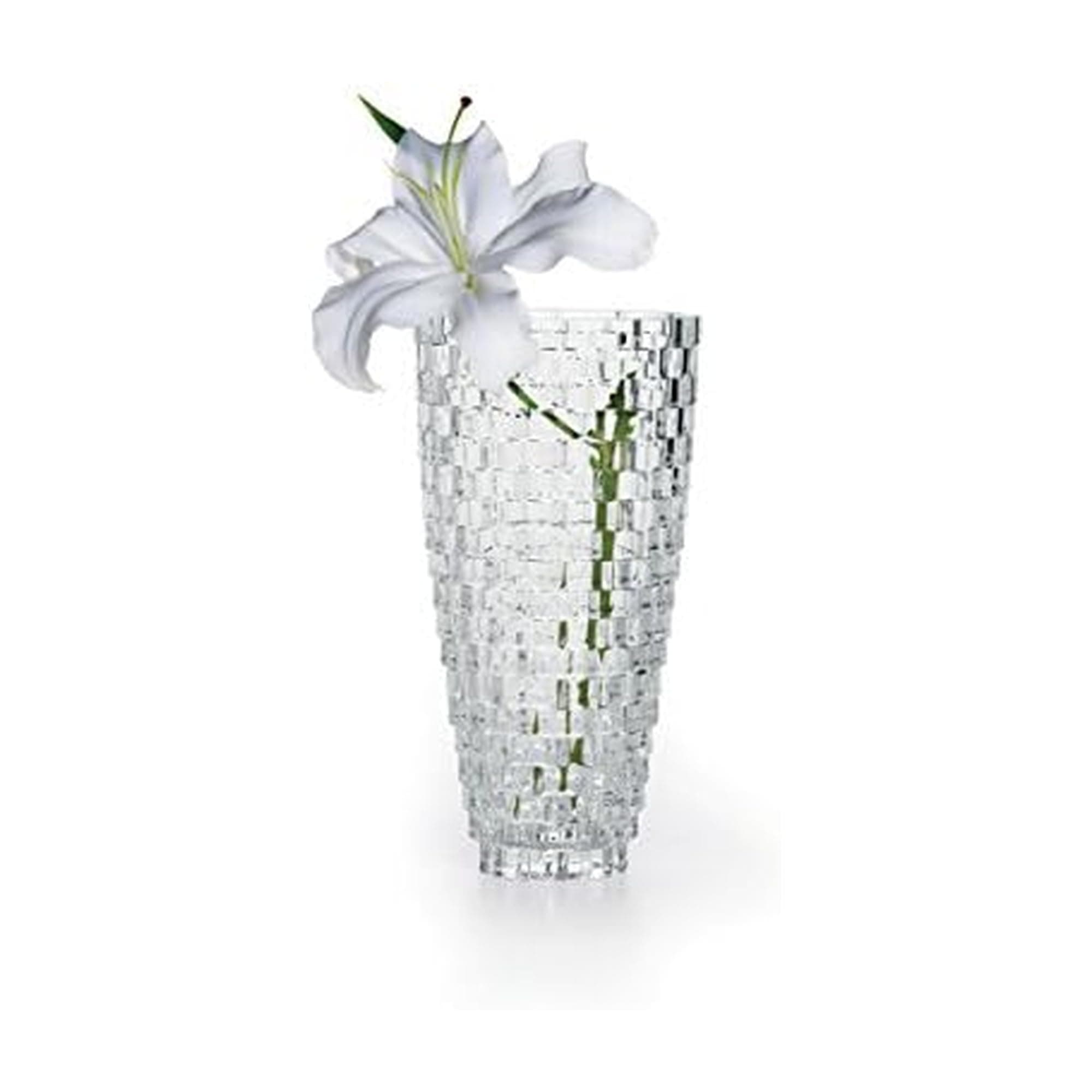 Mikasa Palazzo Vase Crystal, 9"