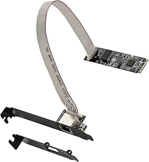 5000Mbps Networking Card B+M Key to PCIe Adapters 5Gbps Ethernets Controllers Card for Win7 8 10 11