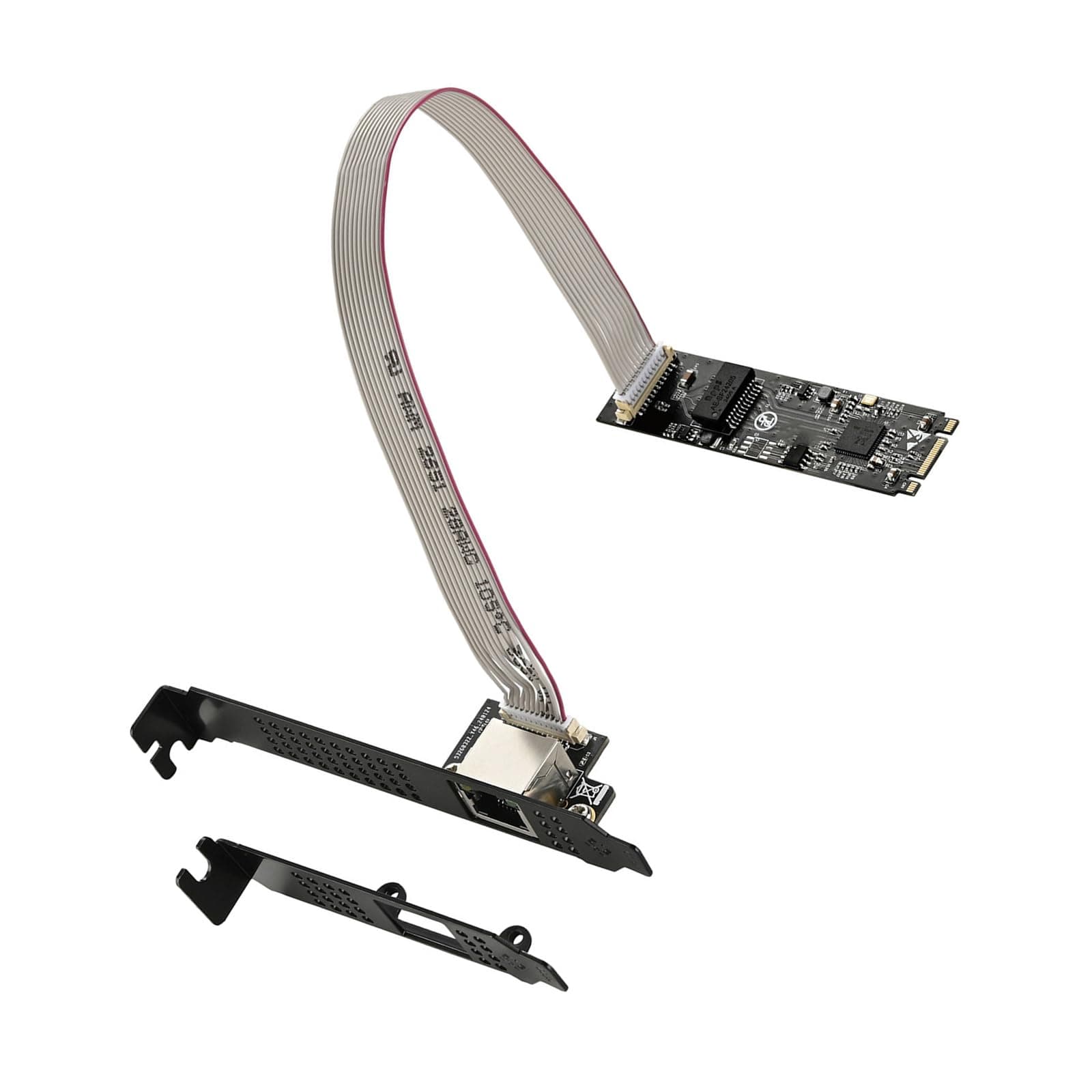 5000Mbps Networking Card B+M Key to PCIe Adapters 5Gbps Ethernets Controllers Card for Win7 8 10 11