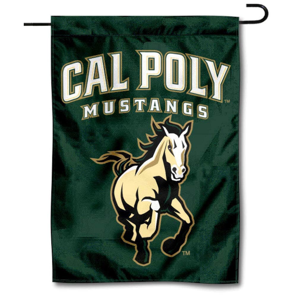 Cal Poly Mustangs Garden Flag and Yard Banner