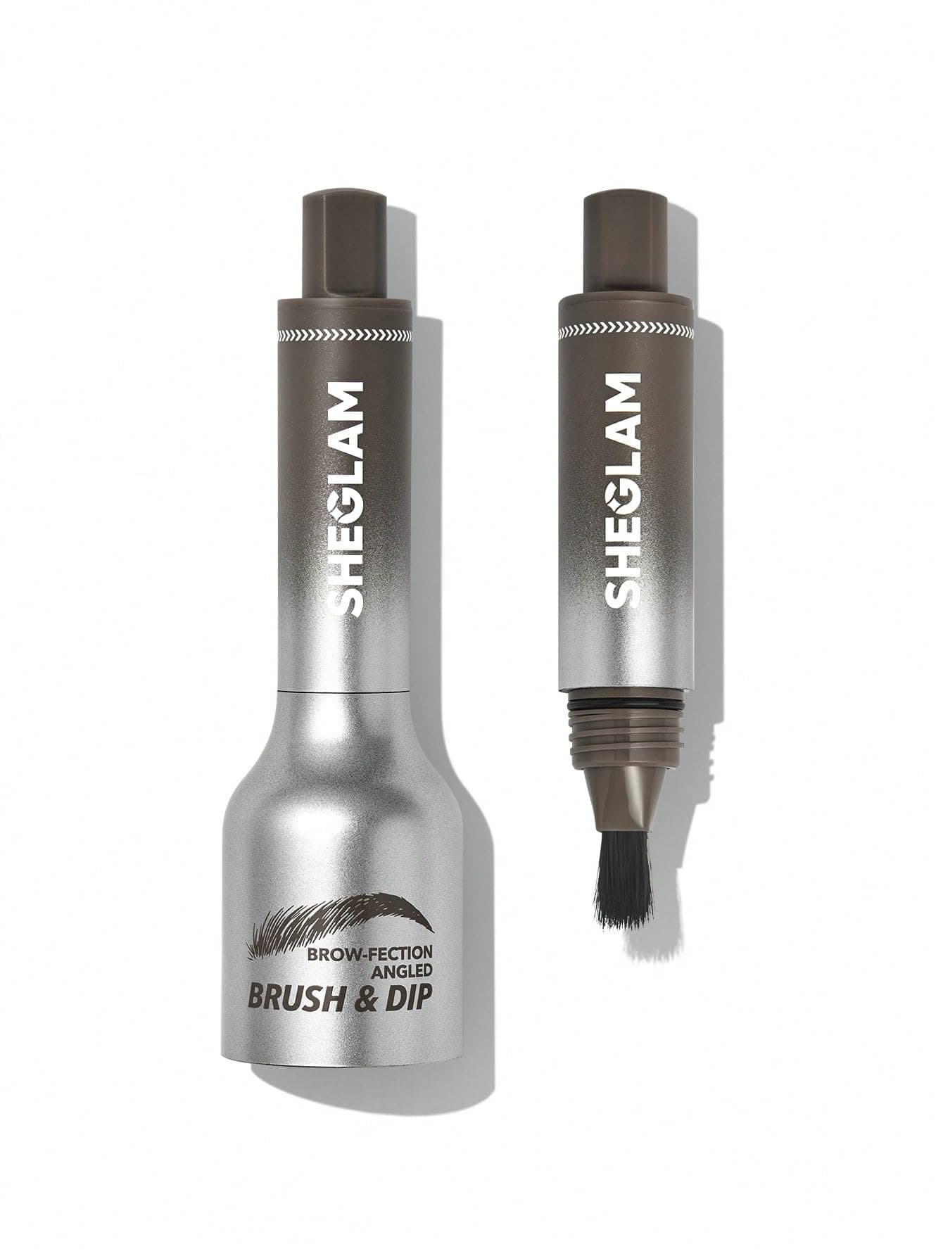 SHEGLAM Brow-Fection Angled Brush & Dip Upgraded Microblading Eyebrow Pen Long Lasting Waterproof Easy To Color-Espresso