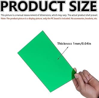 DSEWTEZXI Transparent Polycarbonate Roofing Sheet, Outdoor Patio Greenhouse Panels, UV Rain Protection Rain Pergola Roof Panels, for Patios, Partitions, Etc, Roof(Gray,2X 3.3ft)