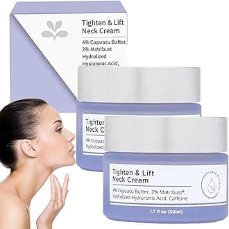 50ml Advanced Neck Firming Cream - Best For Tightening Sagging Skin,Tighten & Lift Firming Neck Cream,Anti Aging Smoothes Wrinkles Skin Tightening and Repair Decolletage Cream 2pc