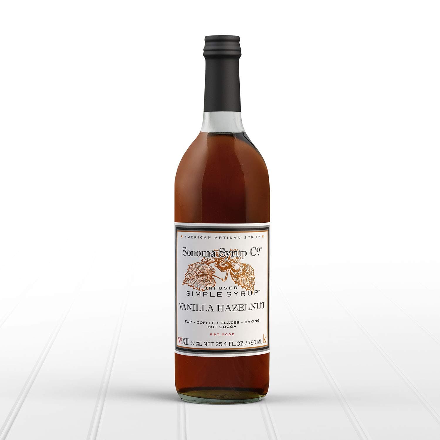 Sonoma Syrup Co Vanilla Hazelnut Syrup - 375 mL