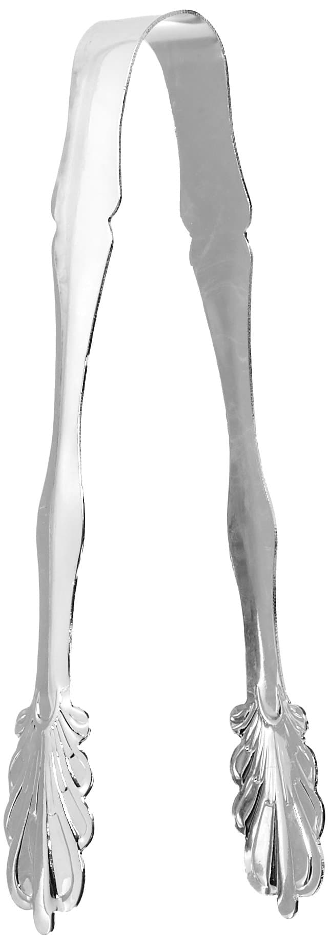 Silver 86242 Silver Plated Ice Tongs, 7"