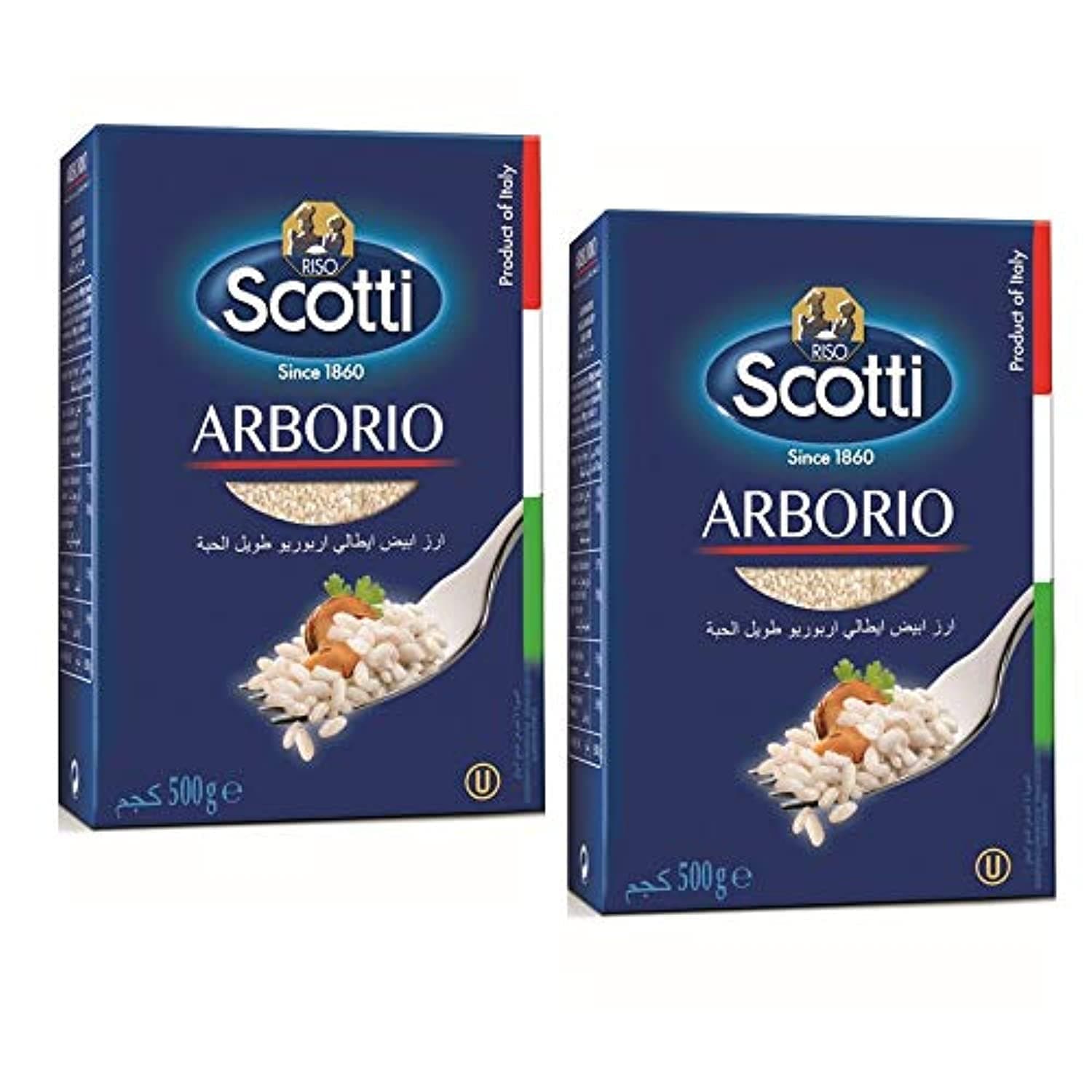 Riso Scotti Arborio Rice, 500g (Pack of 2)