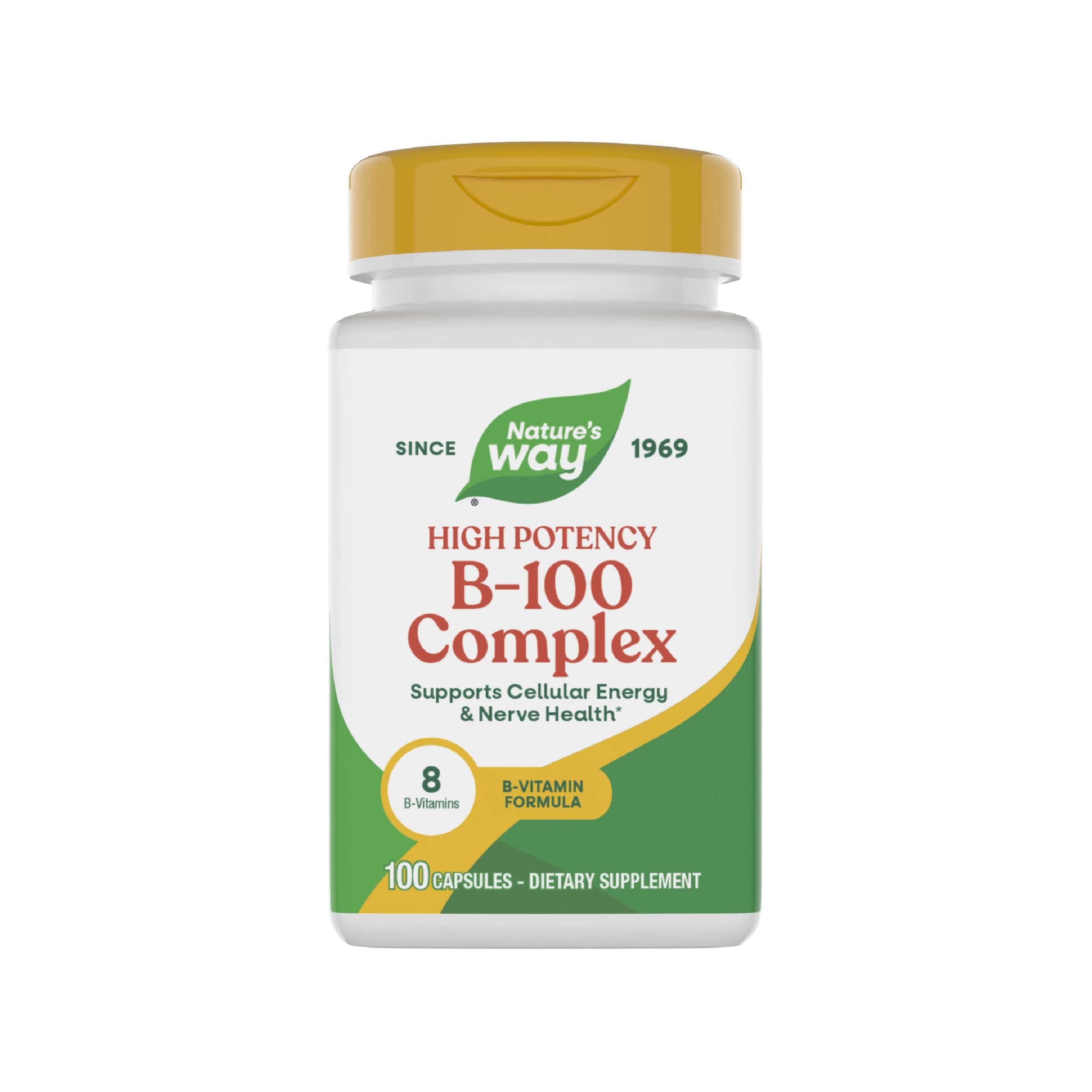 Nature's Way - Vitamin B100 Complex - 100 Capsules