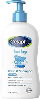 Baby Wash & Shampoo ,Tear Free, Paraben, Colorant and Mineral Oil Free, 13.5 Fl. Oz (Packaging May Vary)
