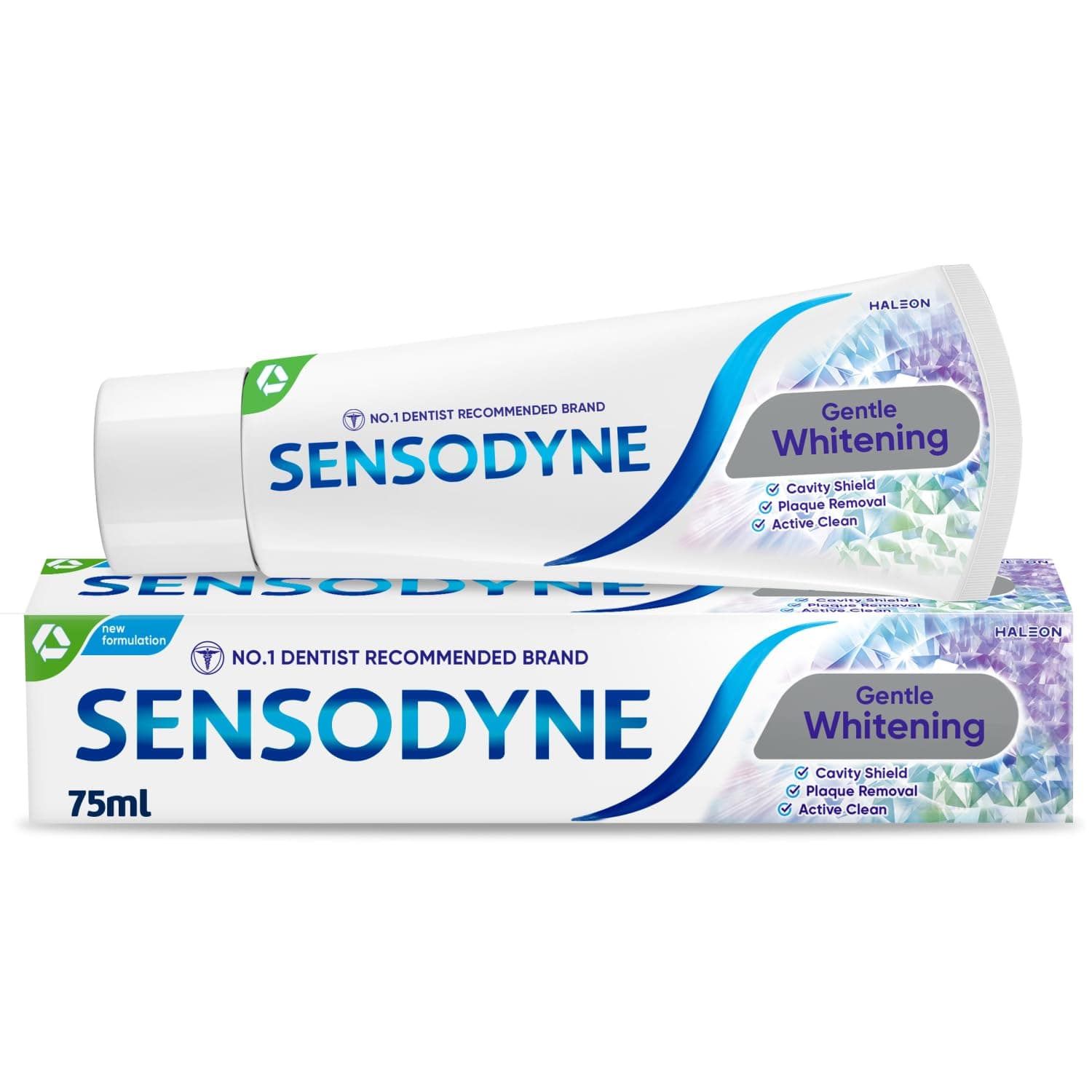 Toothpaste Sensitive Daily Care, Gentle Teeth Whitening Toothpaste for Everyday Care, 75ml