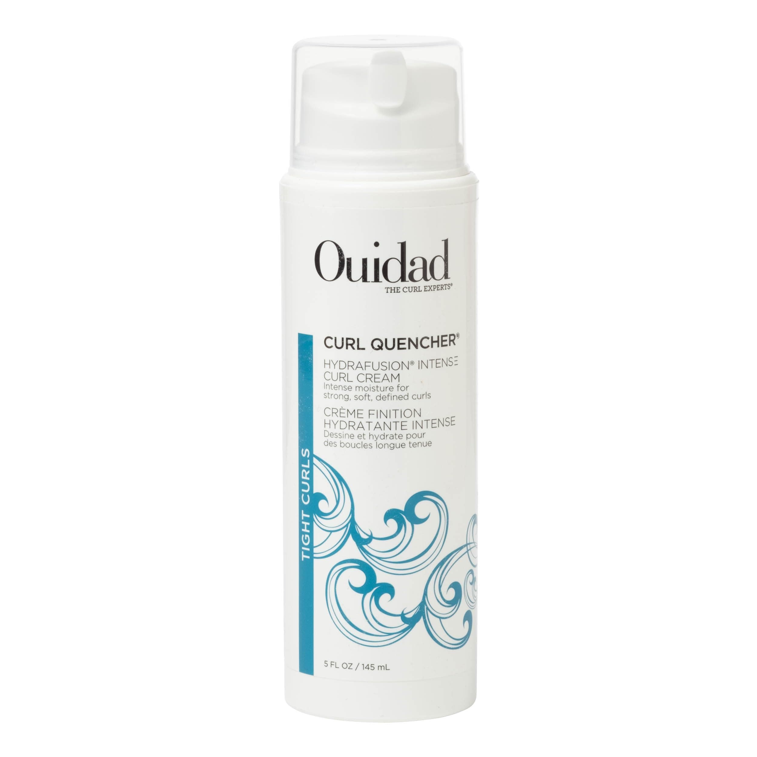 Curl Quencher Hydrafusion Intense Curl Cream - 5 oz, Curl Defining Styling Cream for Touchable Curls, Flexible Hold Frizz Control Curly Hair Cream, Helps Eliminate Dryness, For Tight Curls